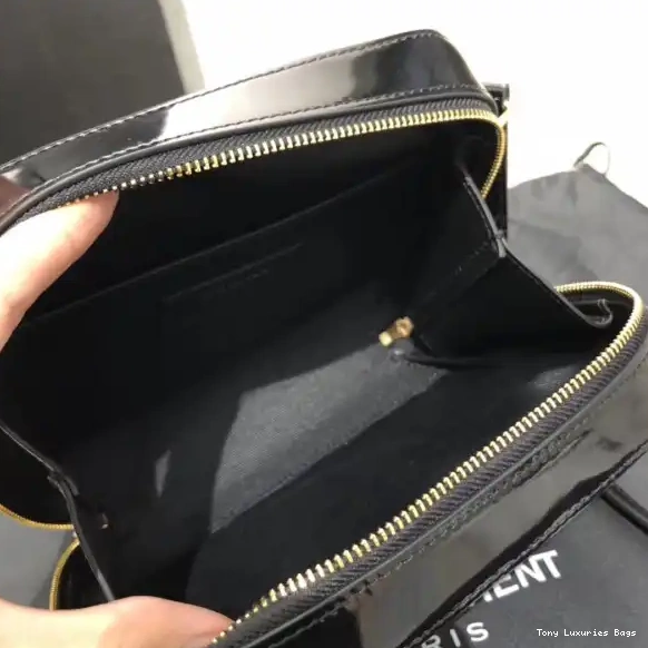Tony Luxuries Vicky leather YSL Patent 0611